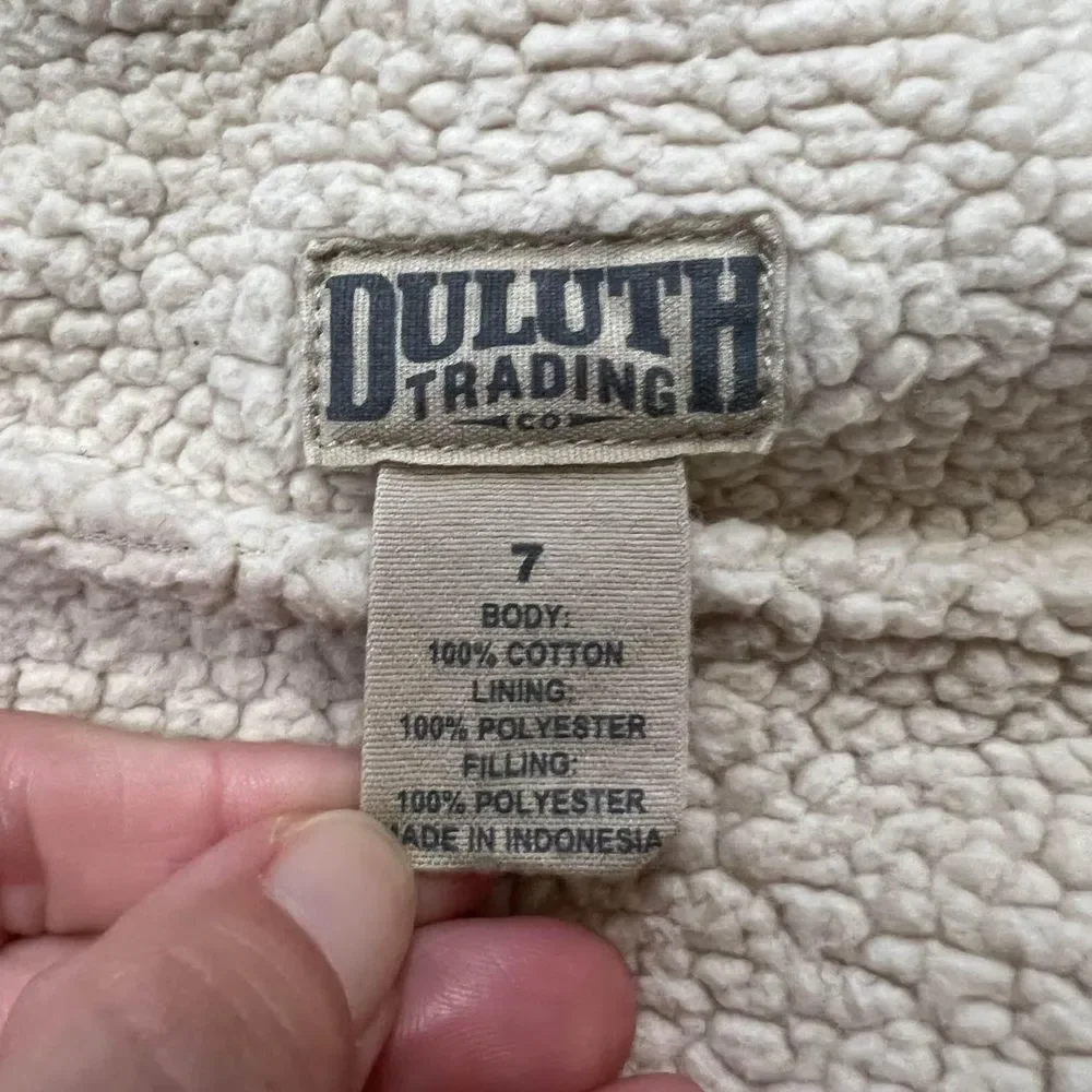 Kids Duluth Trading Co Vest Size 7